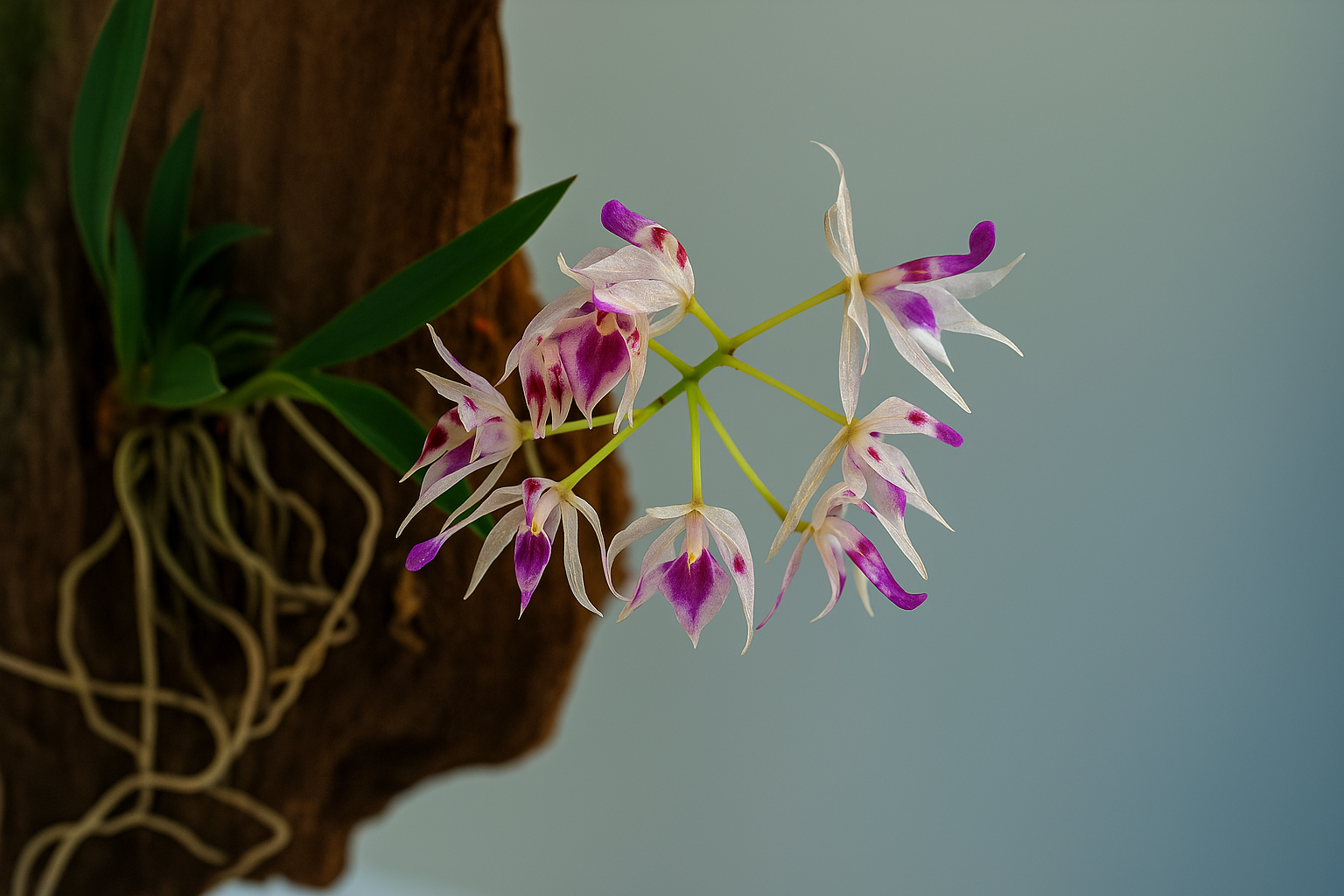 Macroclinium manabinum miniatuurorchidee
