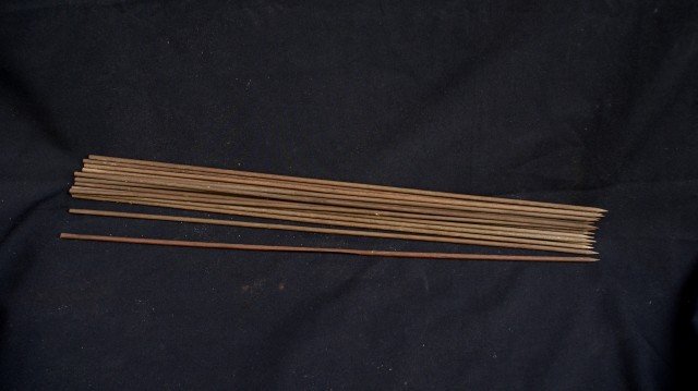 Orchid Sticks (6 pieces) 60 cm long (Green sticks)