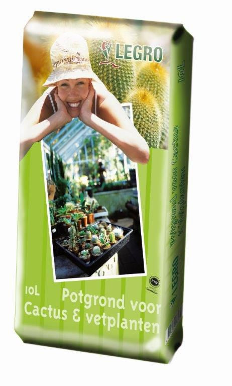 CACTUS/VETPLANTEN POTGROND 10 LITER
