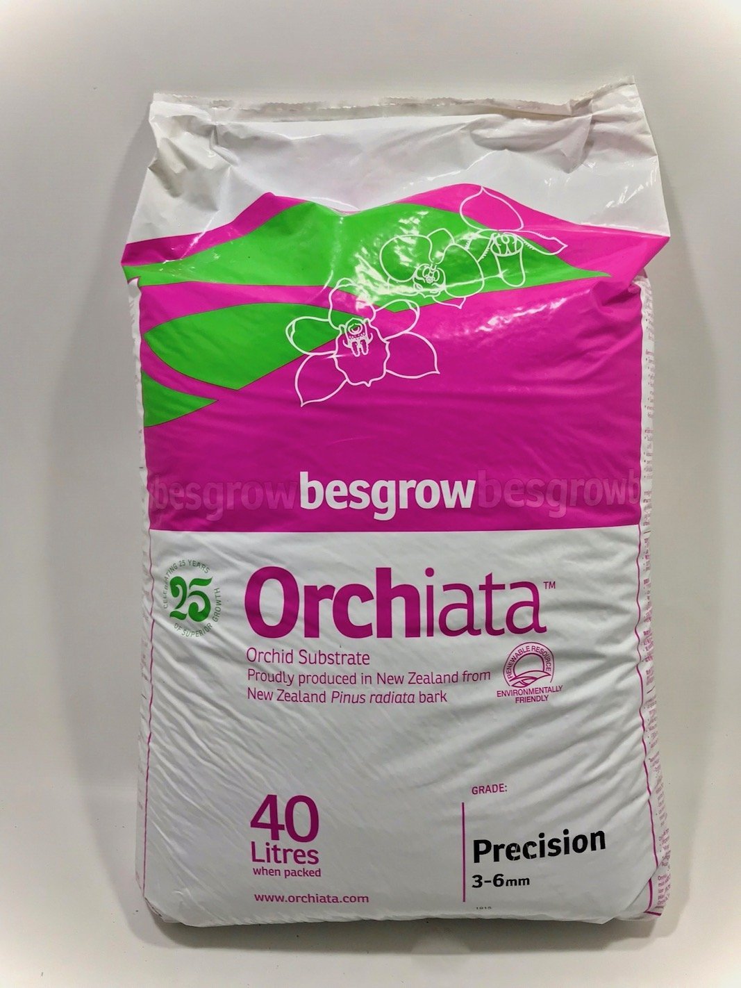Terreau pour orchidées Orchiata 3-6 mm (Précision) (40L)